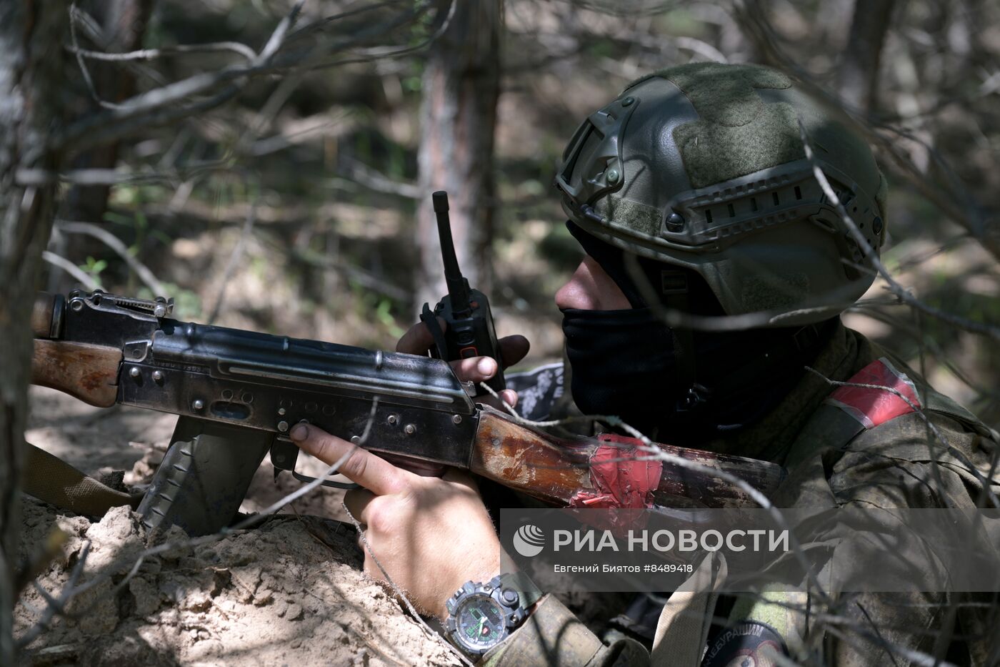 Подготовка штурмовых подразделений ЦВО в зоне спецоперации