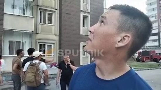 Женщины бросали с верхних этажей своих детей во время пожара в Алматы
