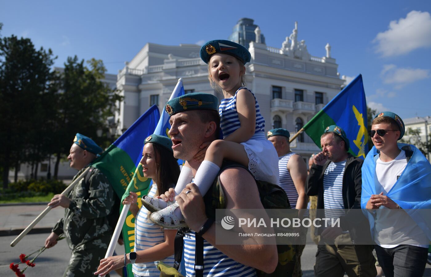 День ВДВ в регионах России