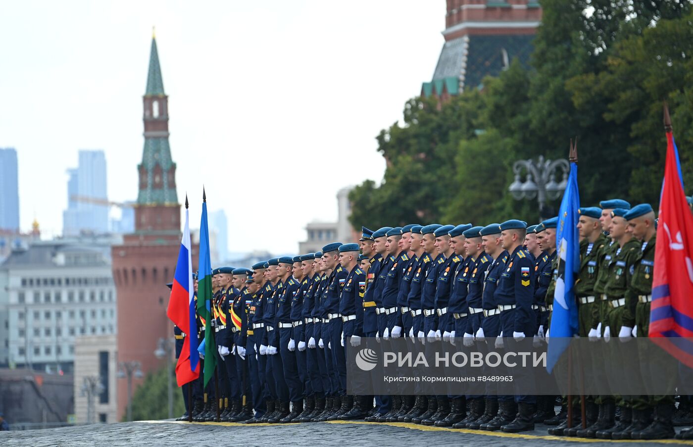 Мероприятия по случаю Ильина дня и Дня ВДВ в Москве