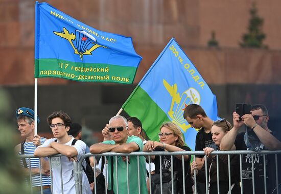 Мероприятия по случаю Ильина дня и Дня ВДВ в Москве