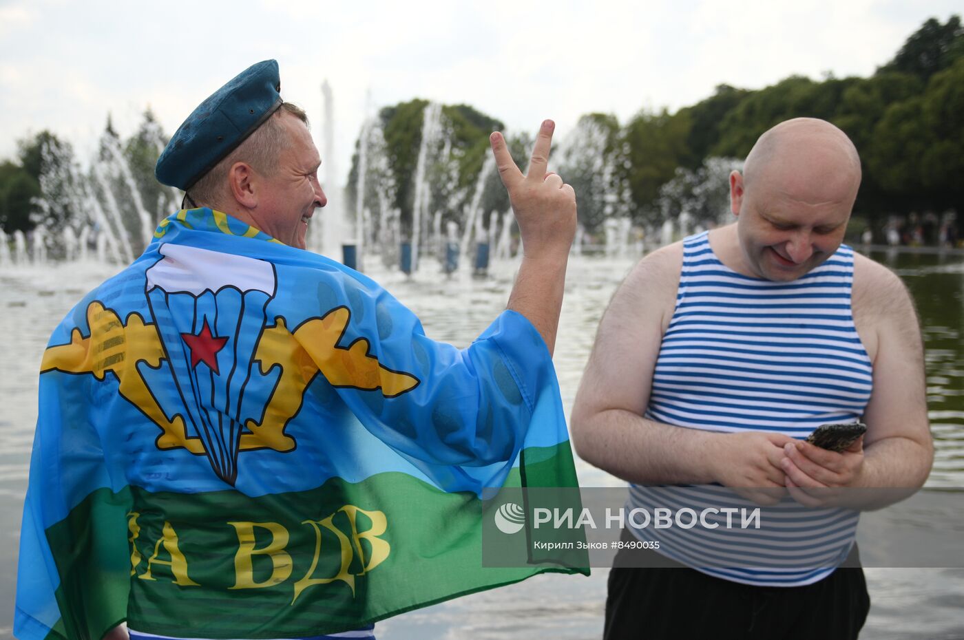 Мероприятия по случаю Ильина дня и Дня ВДВ в Москве