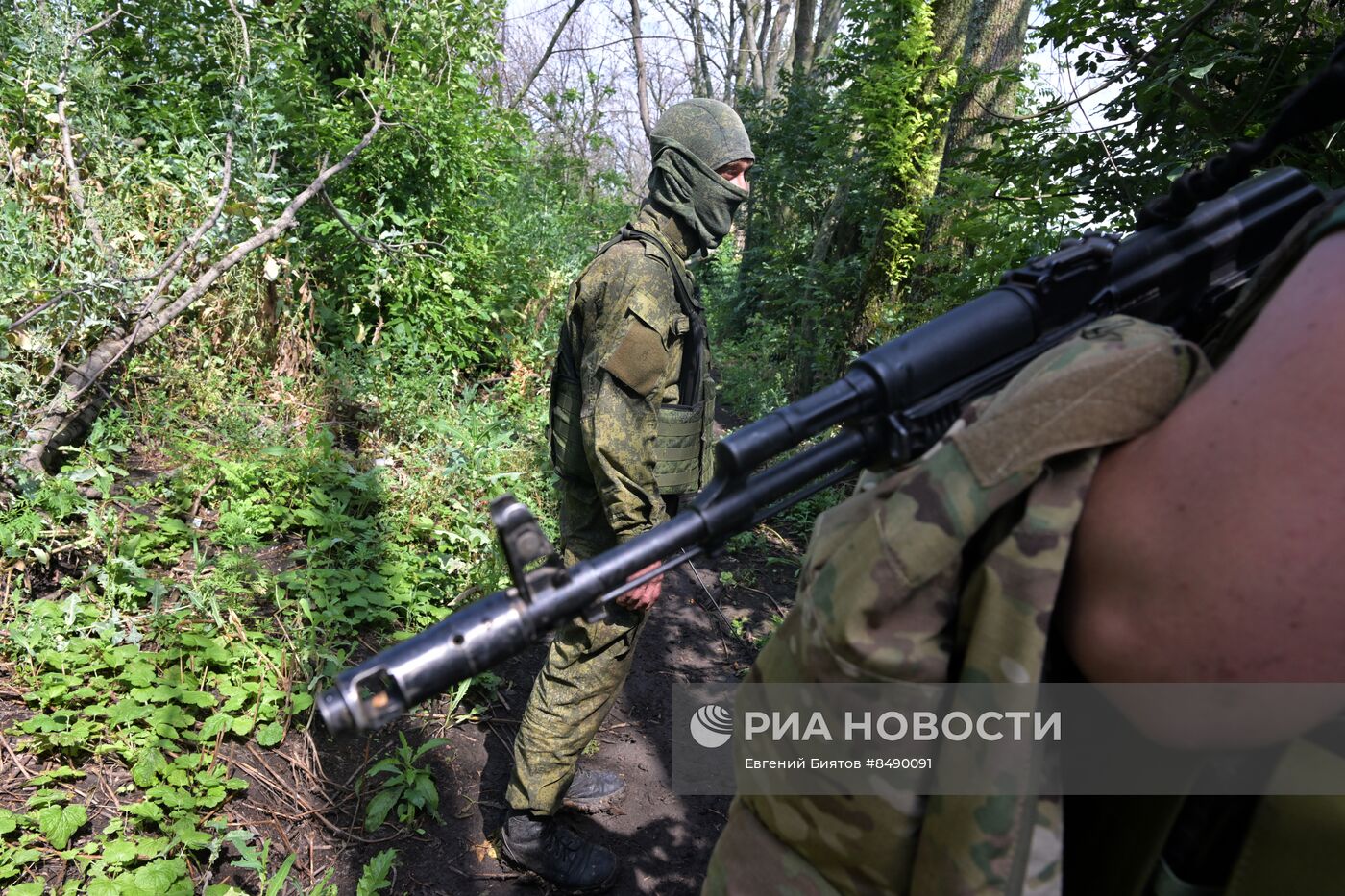 Боевая работа подразделений Западной группы войск на Купянском направлении