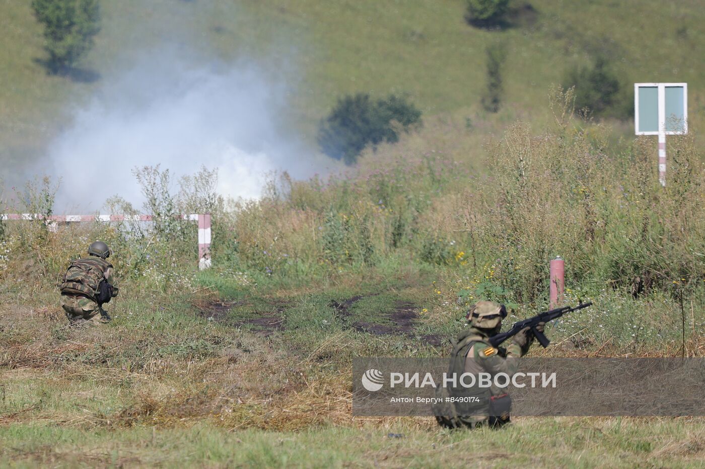 Тренировка теробороны в Белгородской области