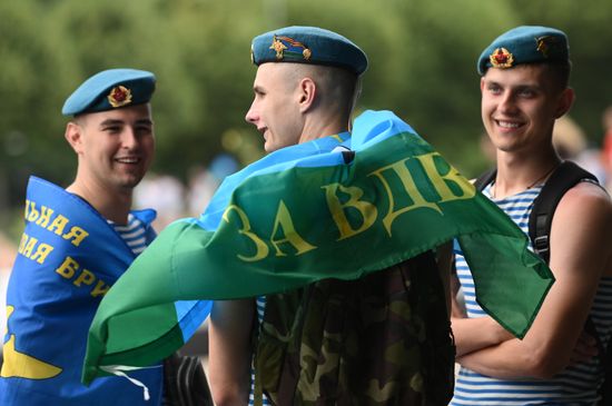 Мероприятия по случаю Ильина дня и Дня ВДВ в Москве