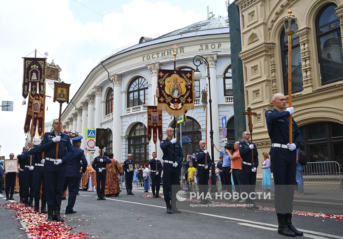 Мероприятия по случаю Ильина дня и Дня ВДВ в Москве