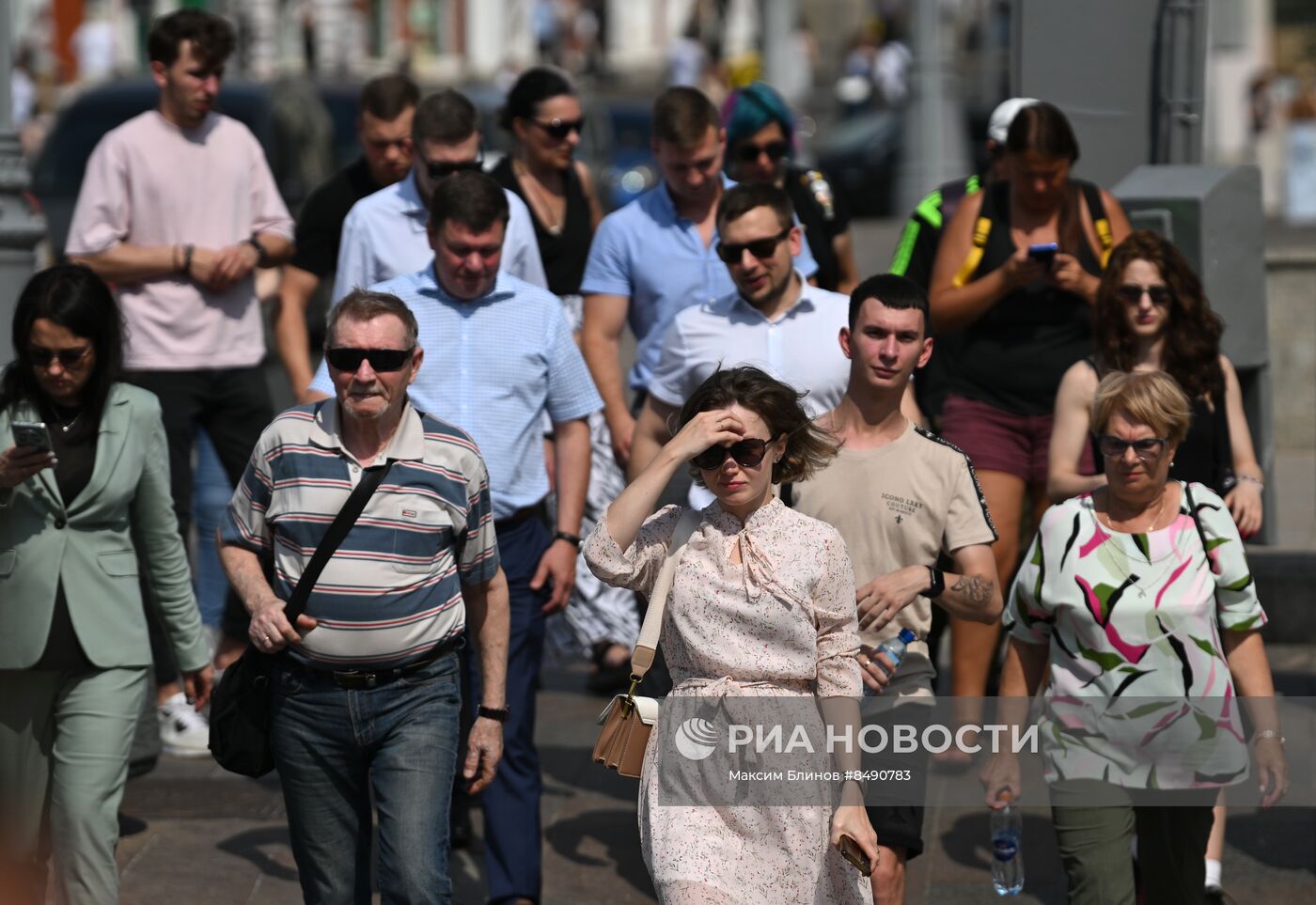 Жаркая погода в Центральной России 