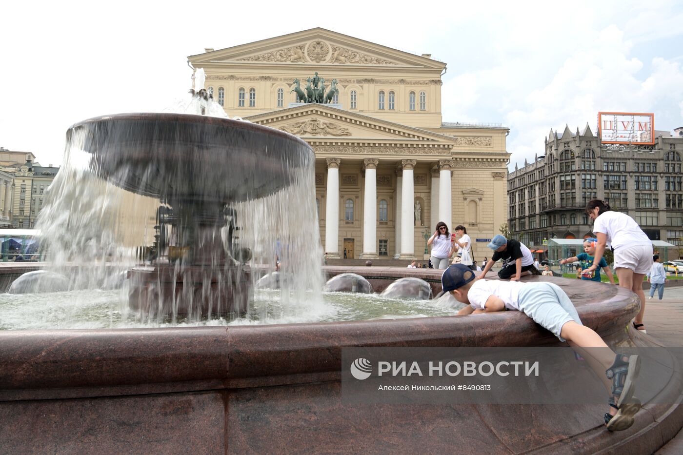 Жаркая погода в Центральной России 