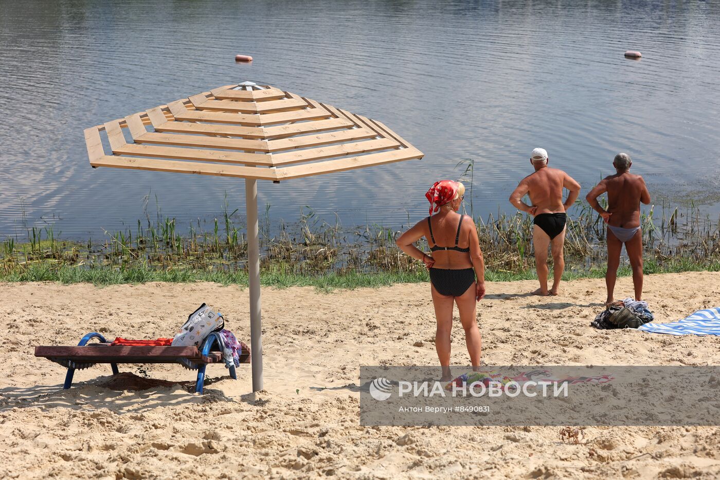 Жаркая погода в Центральной России 