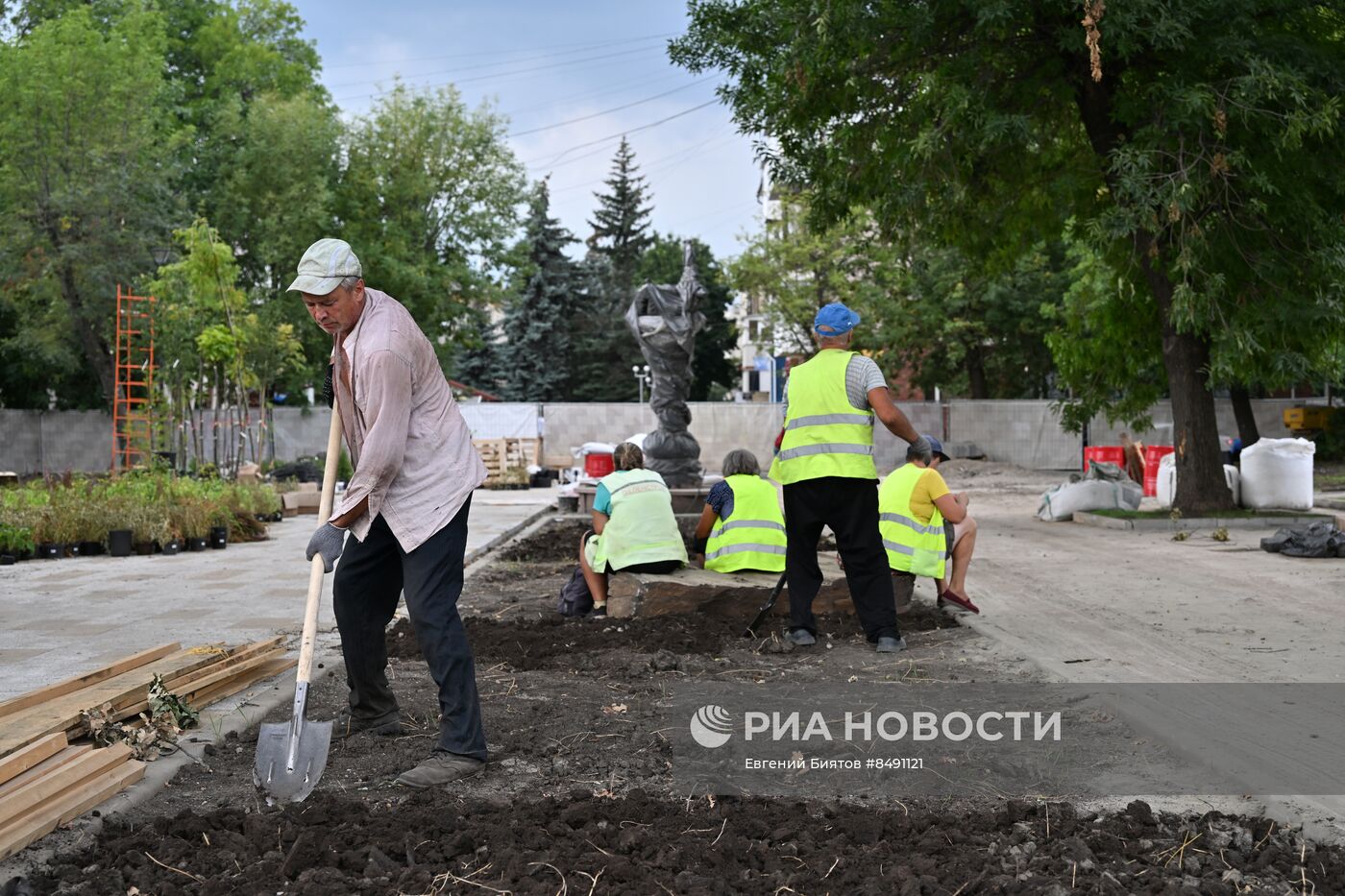 Благоустройство Луганска