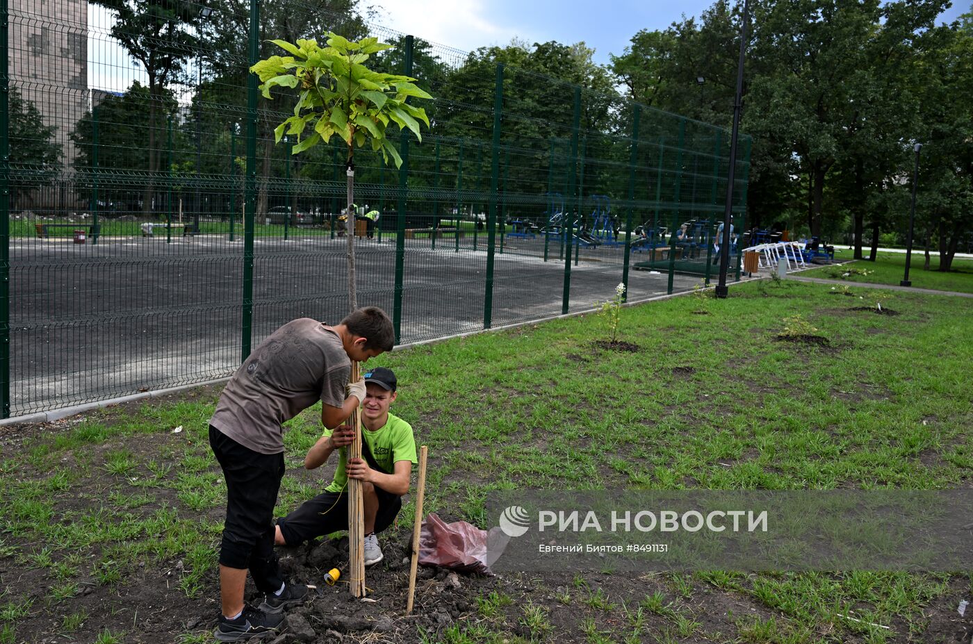 Благоустройство Луганска