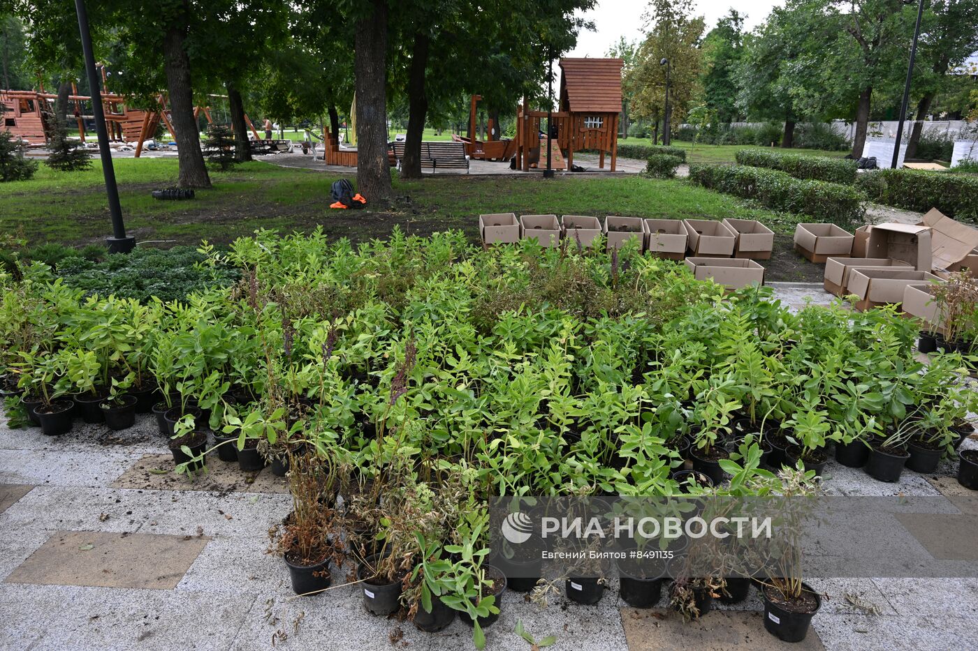 Благоустройство Луганска