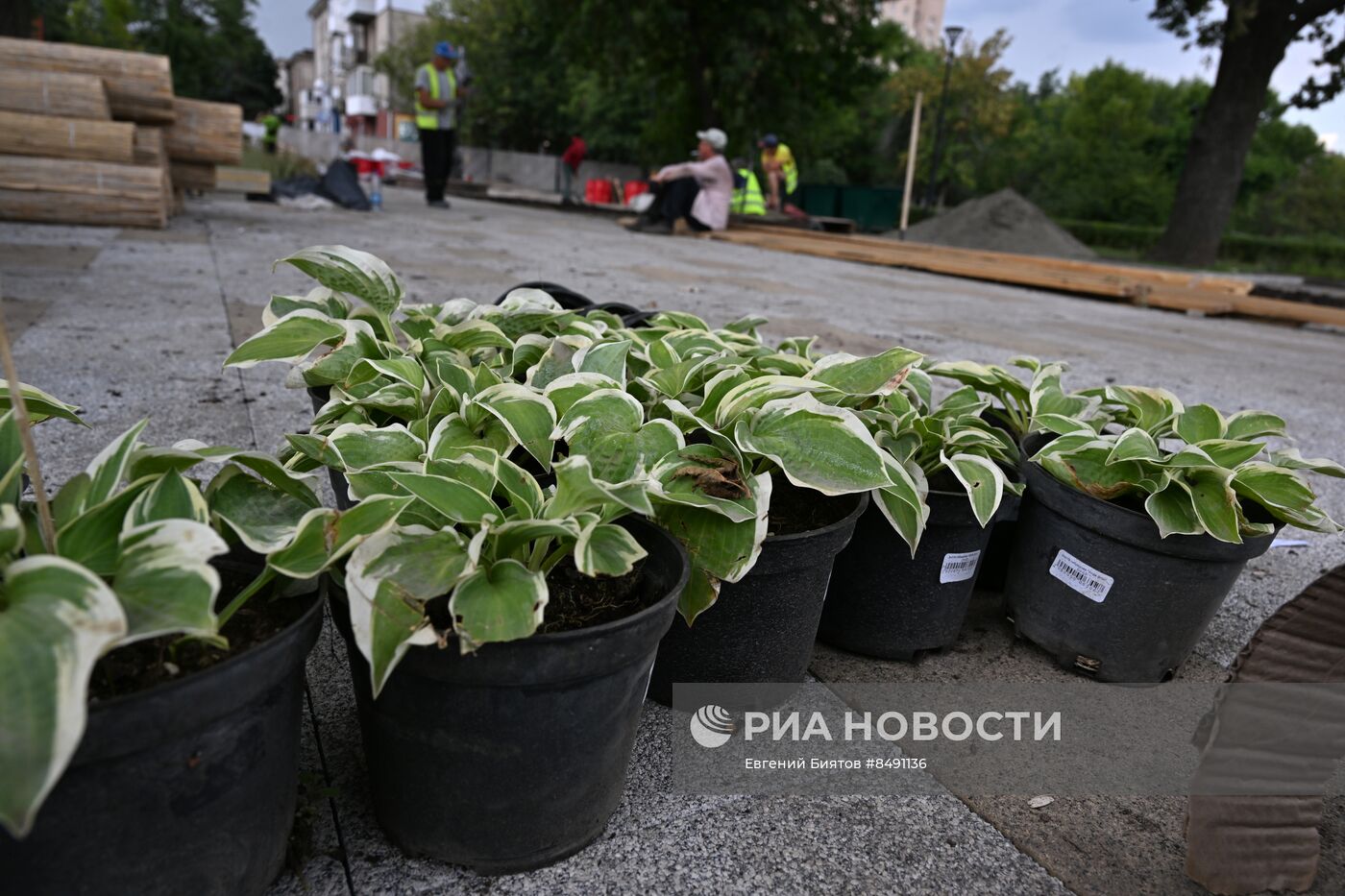 Благоустройство Луганска