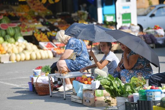 Старт продаж сезонных фруктов и овощей в Екатеринбурге