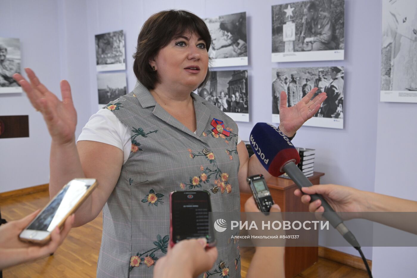 Открытие фотовыставки "Освобождение. Орел"