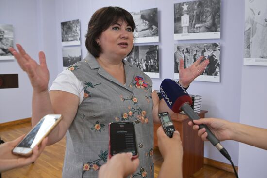 Открытие фотовыставки "Освобождение. Орел"