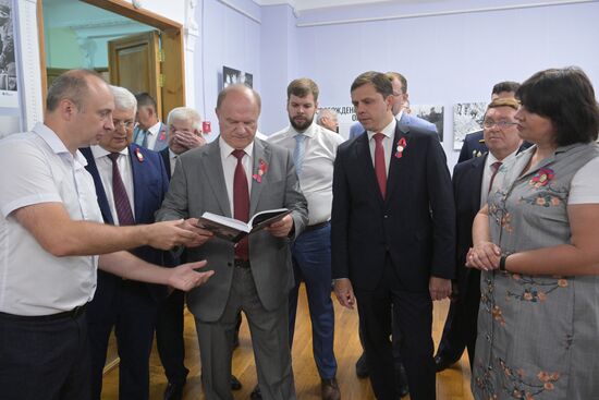 Открытие фотовыставки "Освобождение. Орел"