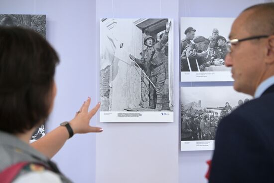 Открытие фотовыставки "Освобождение. Орел"