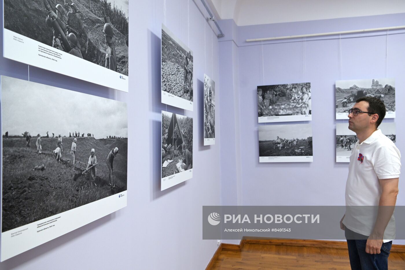 Открытие фотовыставки "Освобождение. Орел"