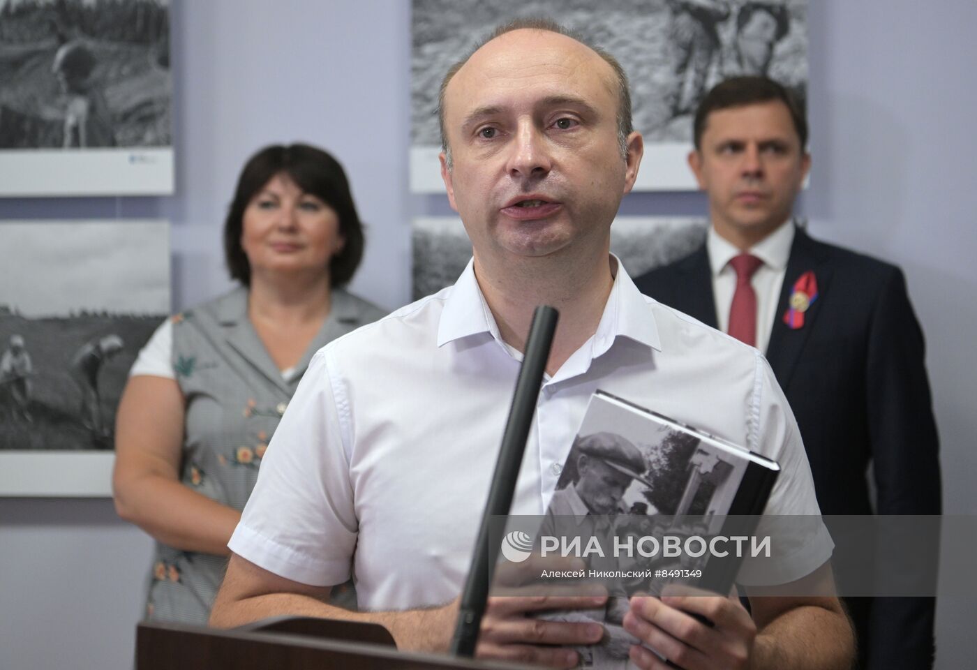 Открытие фотовыставки "Освобождение. Орел"