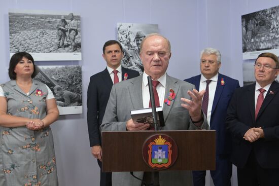 Открытие фотовыставки "Освобождение. Орел"