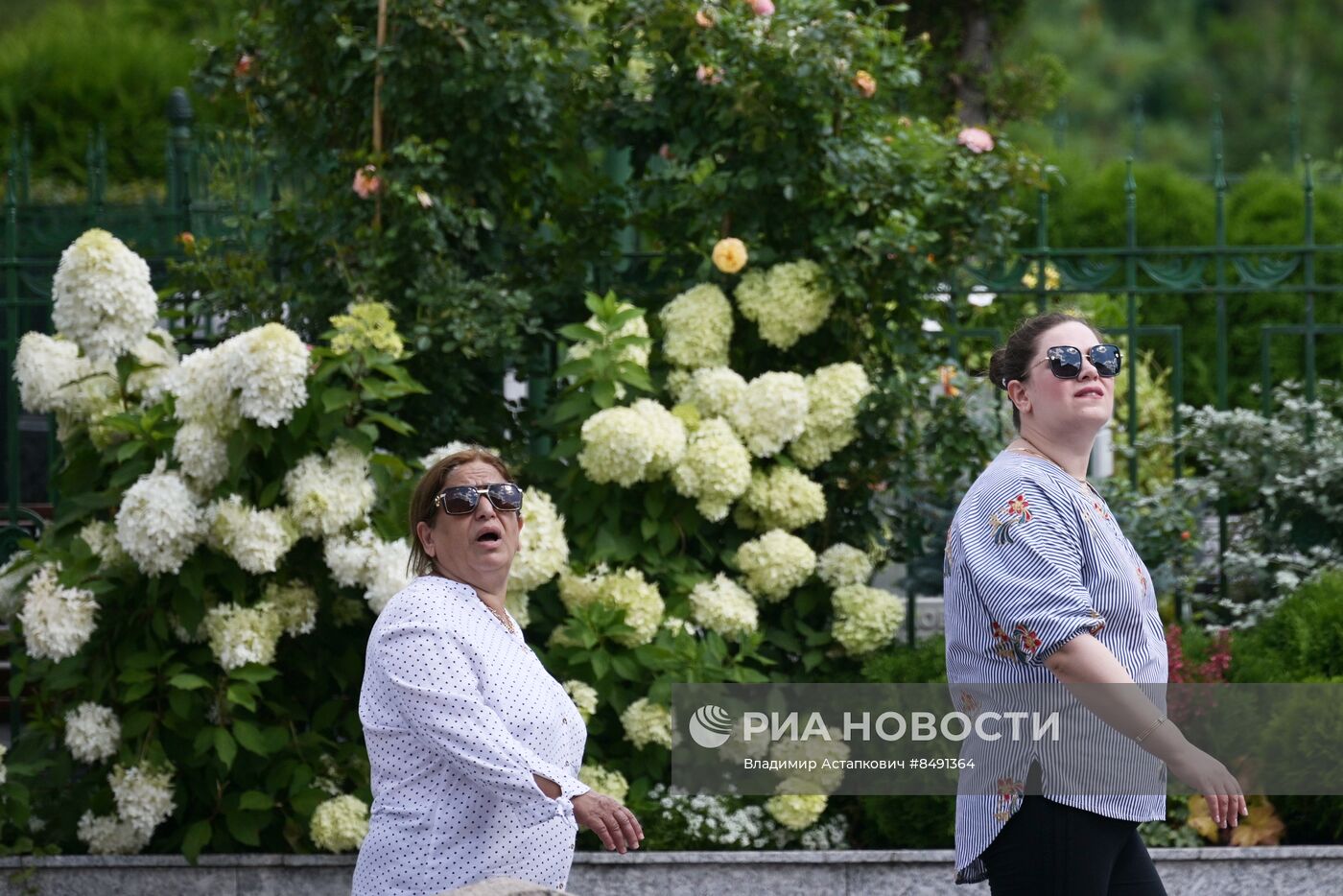 Жаркая погода в Москве