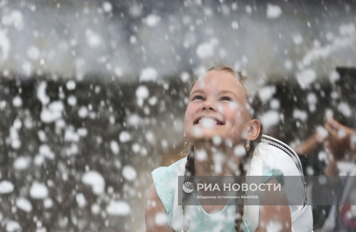 Жаркая погода в Москве