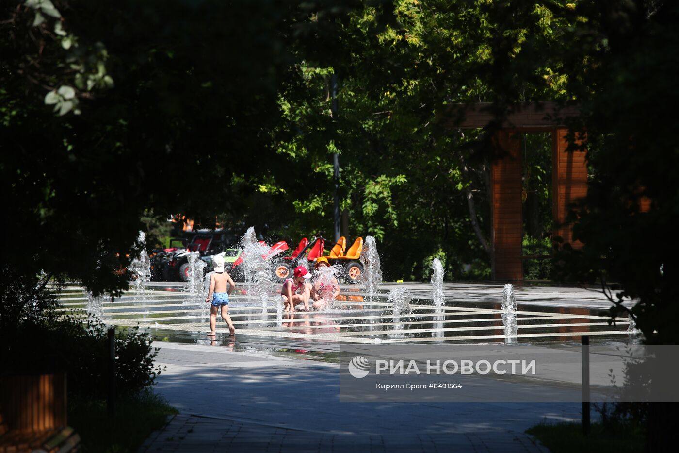 Сильная жара в Волгограде