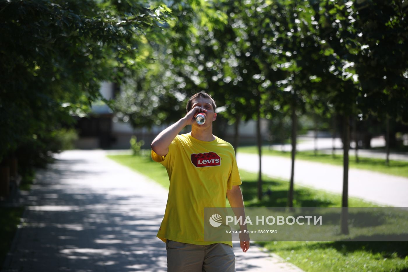 Сильная жара в Волгограде
