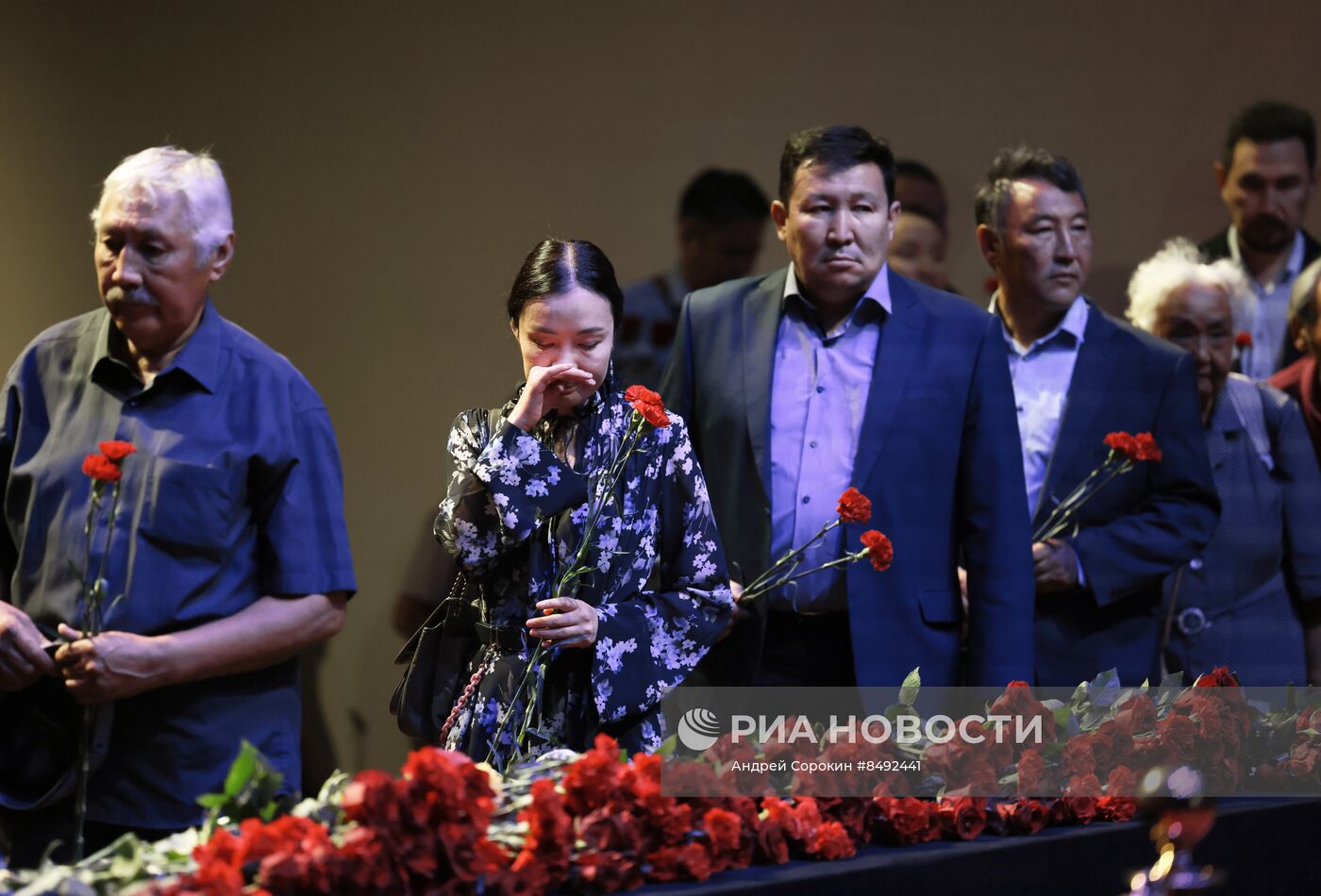 Прощание с первым президентом Якутии Михаилом Николаевым