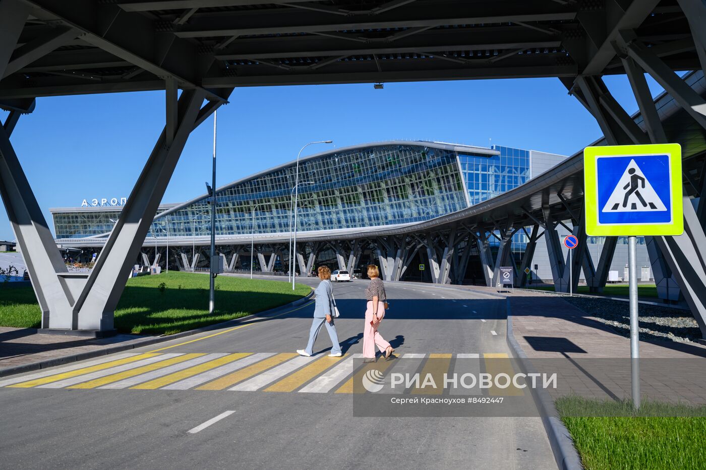 Открытие нового здания аэропорта в Южно-Сахалинске