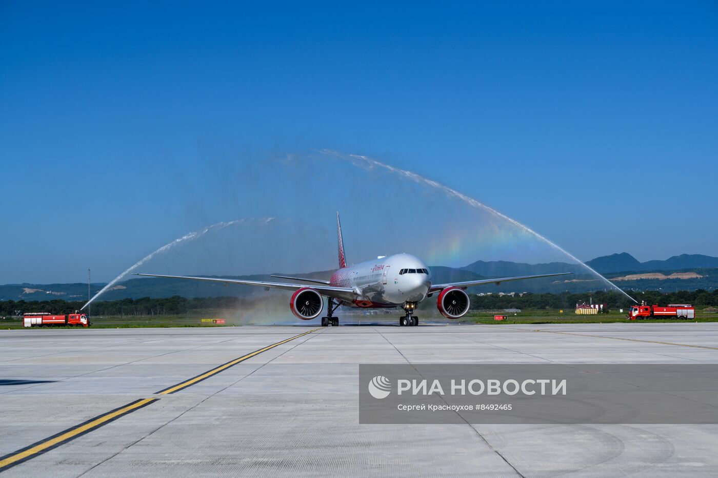 Открытие нового здания аэропорта в Южно-Сахалинске