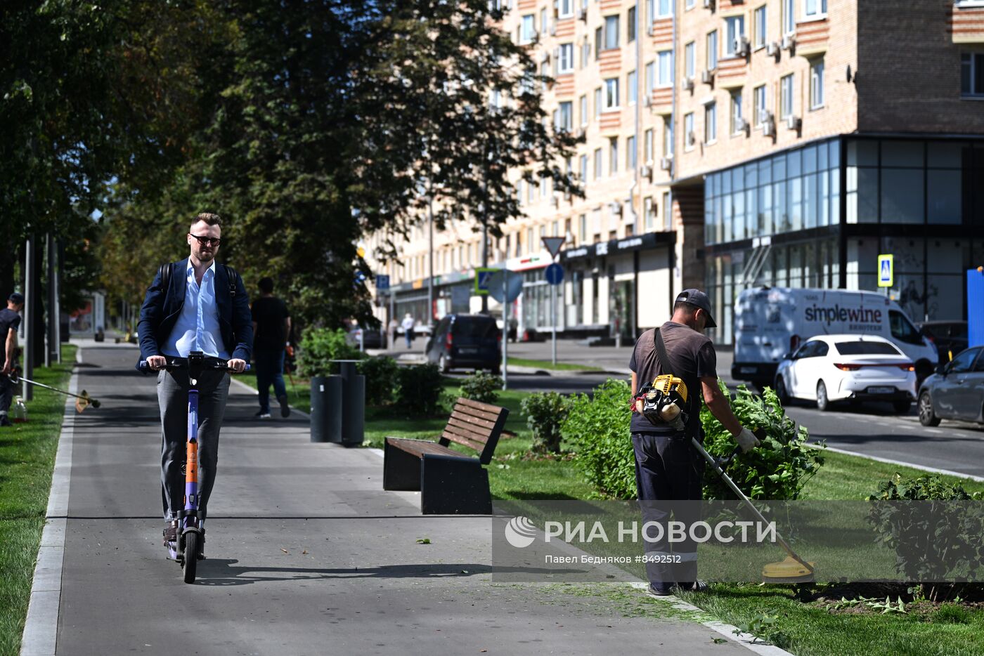 Ленинский проспект в Москве 