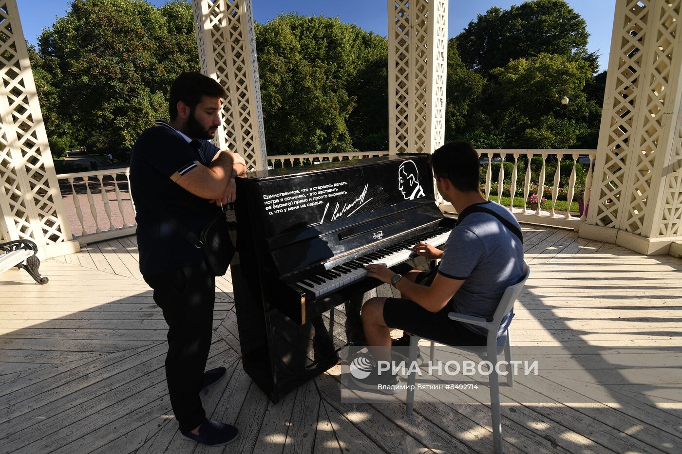 Жаркая погода в Москве