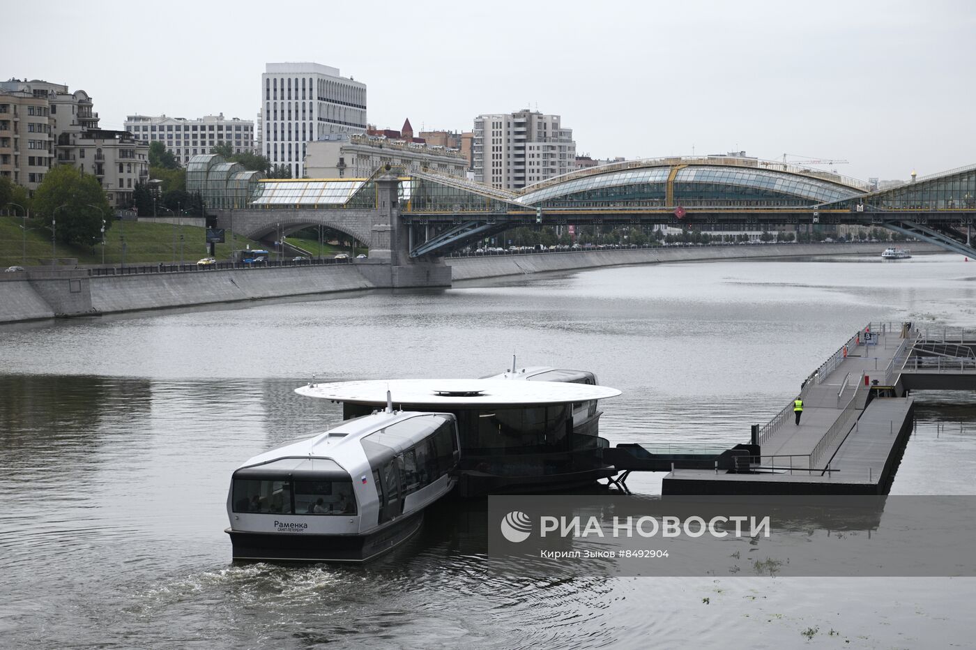 Промывка Бородинского моста