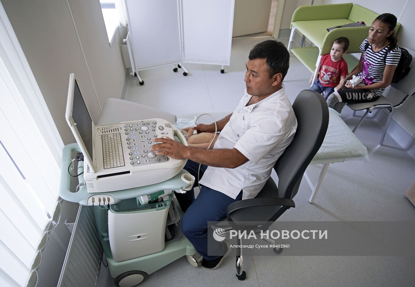 Работа выездной бригады врачей из Тулы в Мариуполе