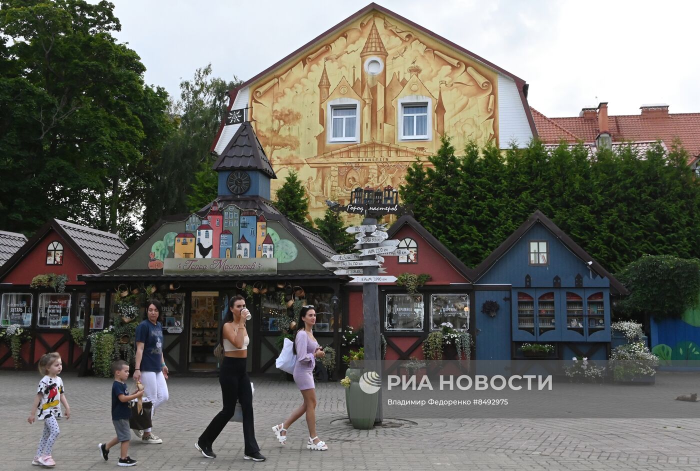 Пляжи в поселке Янтарный в Калининградской области