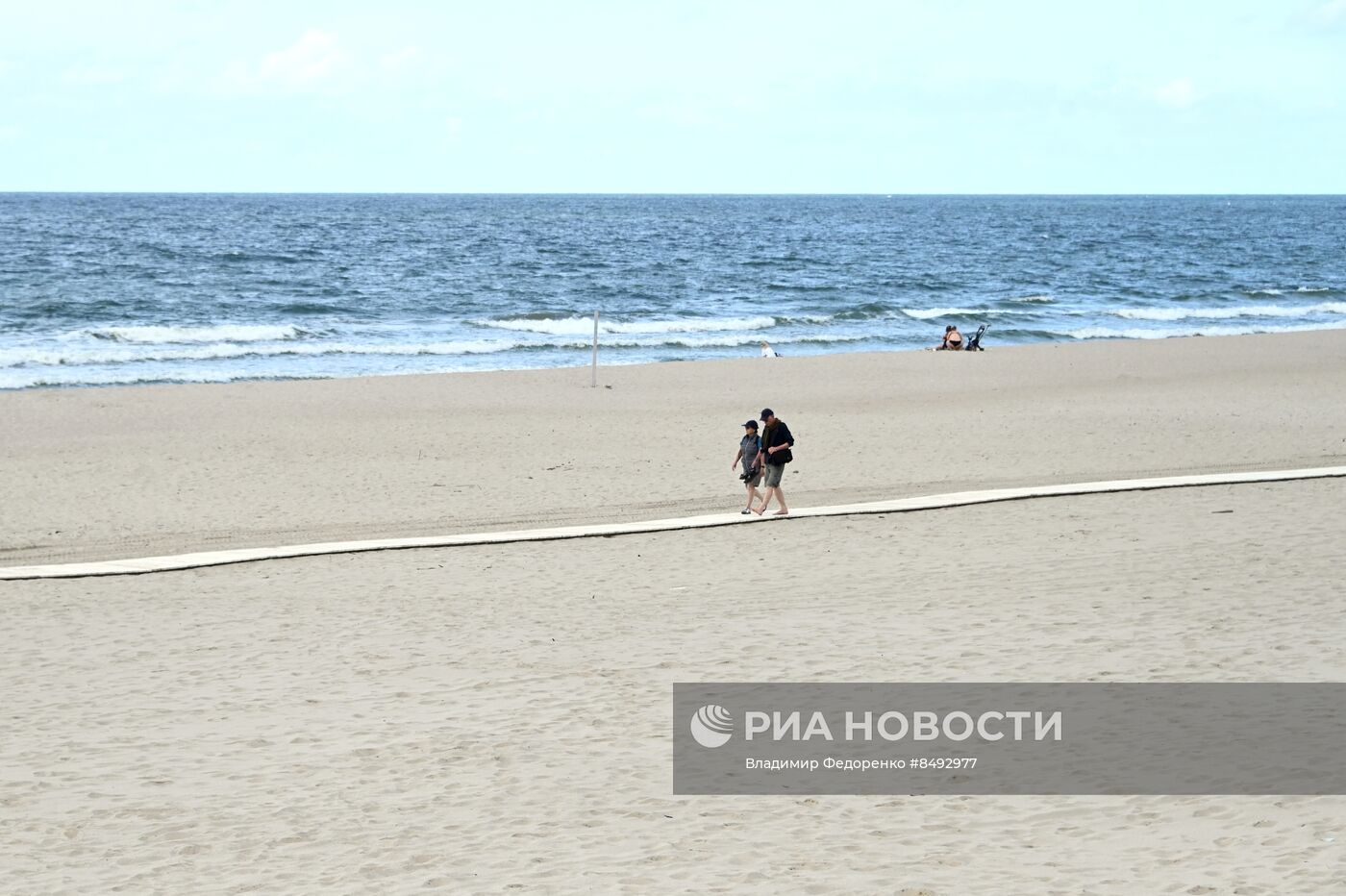 Пляжи в поселке Янтарный в Калининградской области