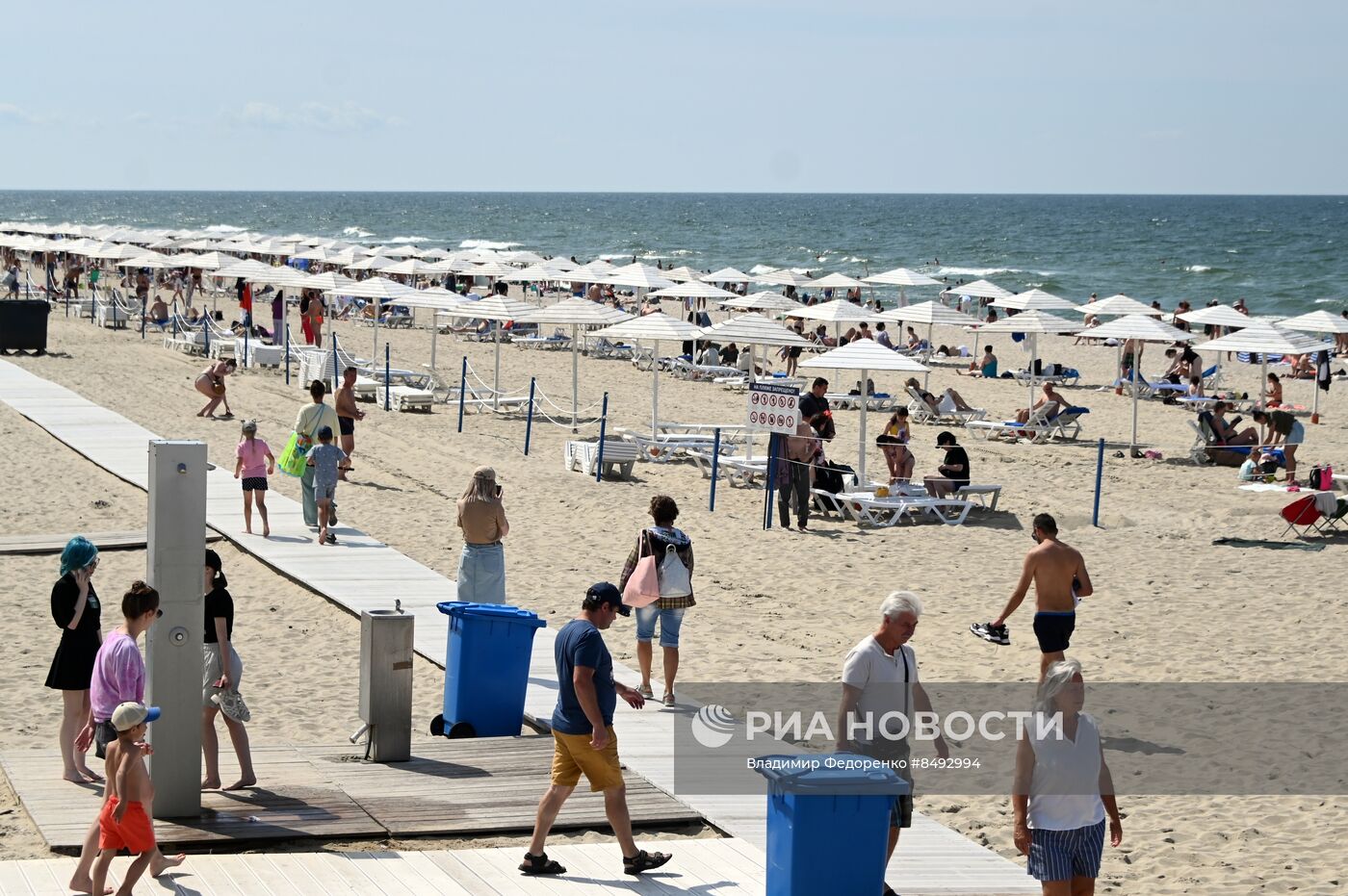 Пляжи в поселке Янтарный в Калининградской области