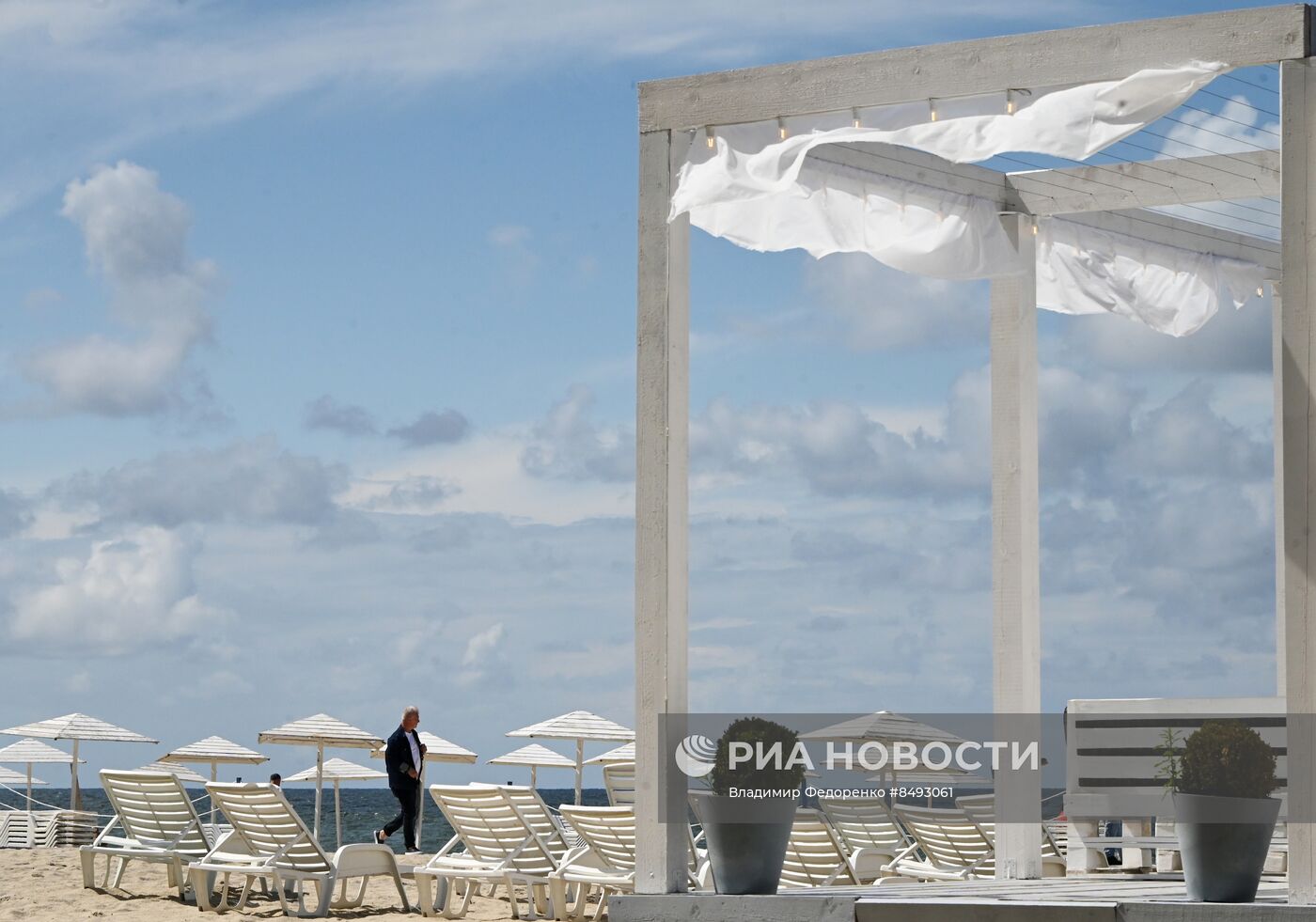 Пляжи в поселке Янтарный в Калининградской области