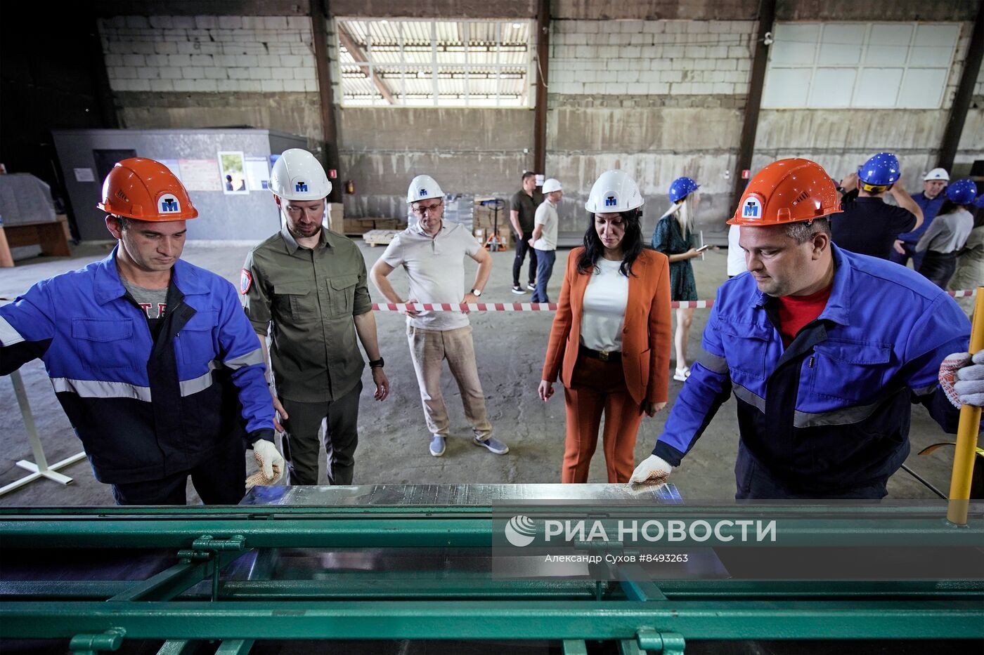 В Мариуполе открыли площадку по производству металлоконструкций