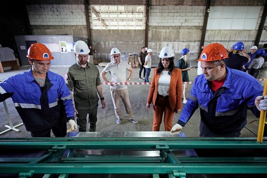 В Мариуполе открыли площадку по производству металлоконструкций