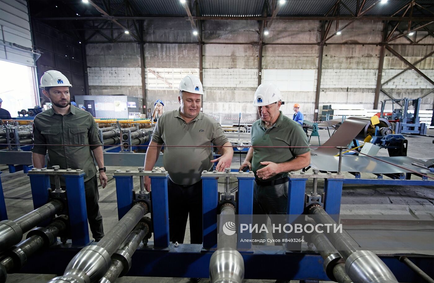 В Мариуполе открыли площадку по производству металлоконструкций