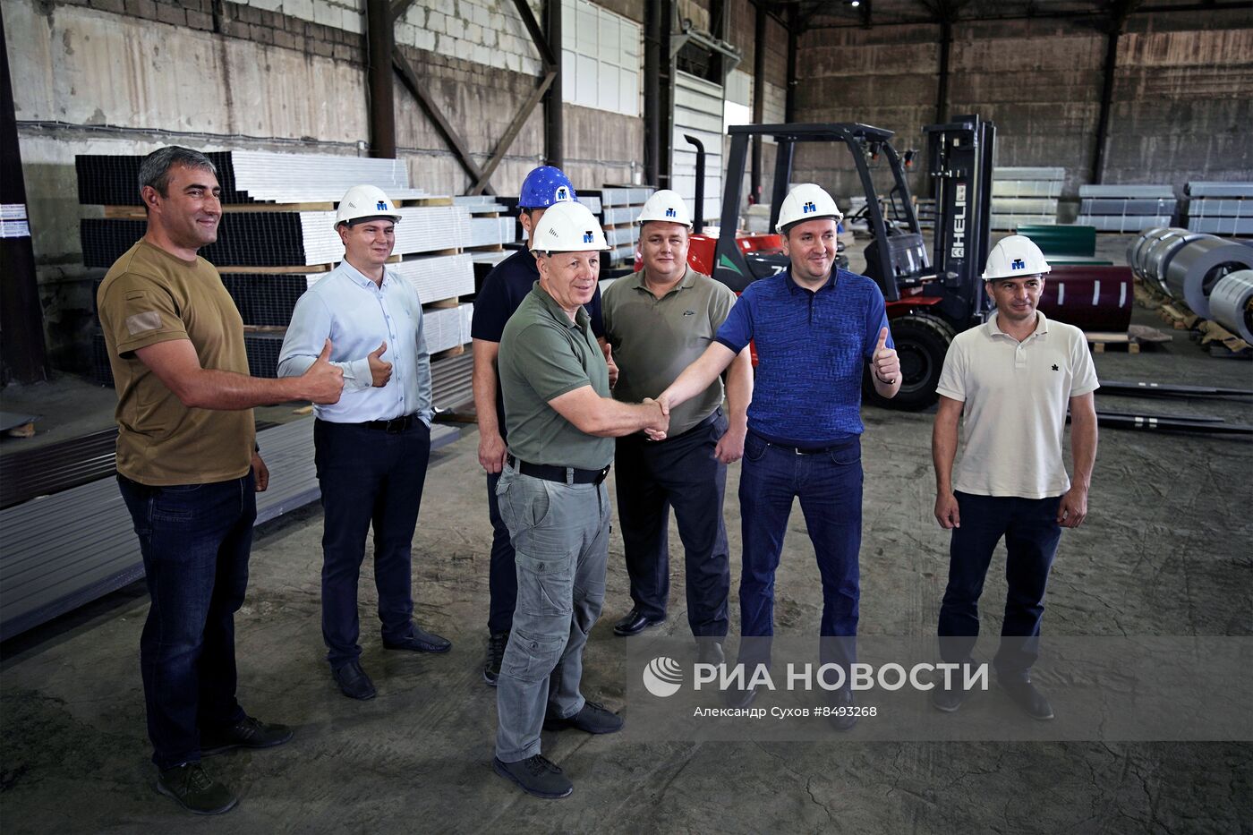 В Мариуполе открыли площадку по производству металлоконструкций