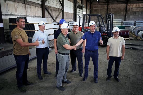 В Мариуполе открыли площадку по производству металлоконструкций