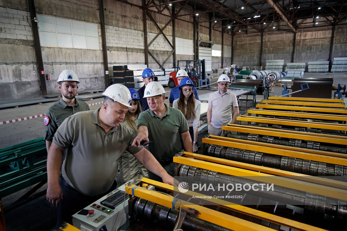 В Мариуполе открыли площадку по производству металлоконструкций