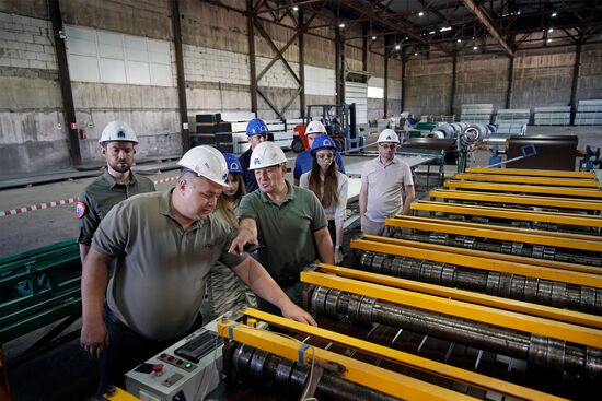 В Мариуполе открыли площадку по производству металлоконструкций