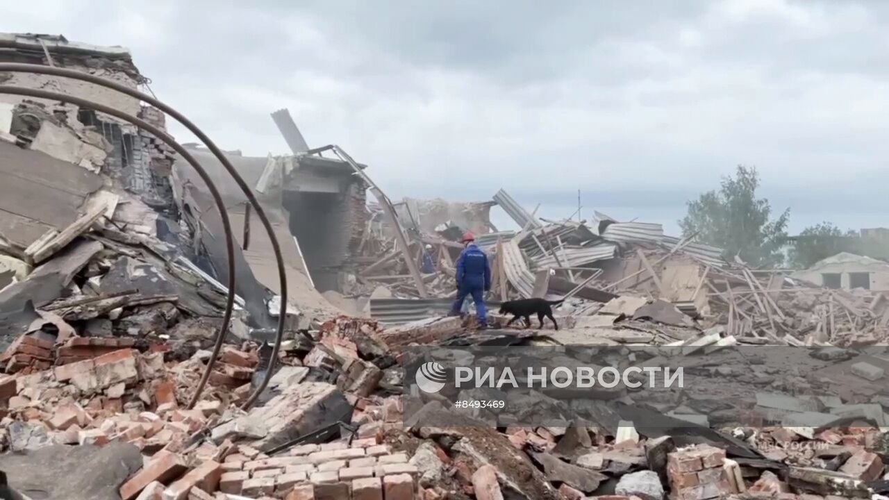 Взрыв на территории Загорского оптико-механического завода в Сергиевом Посаде