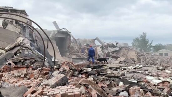 Взрыв на территории Загорского оптико-механического завода в Сергиевом Посаде