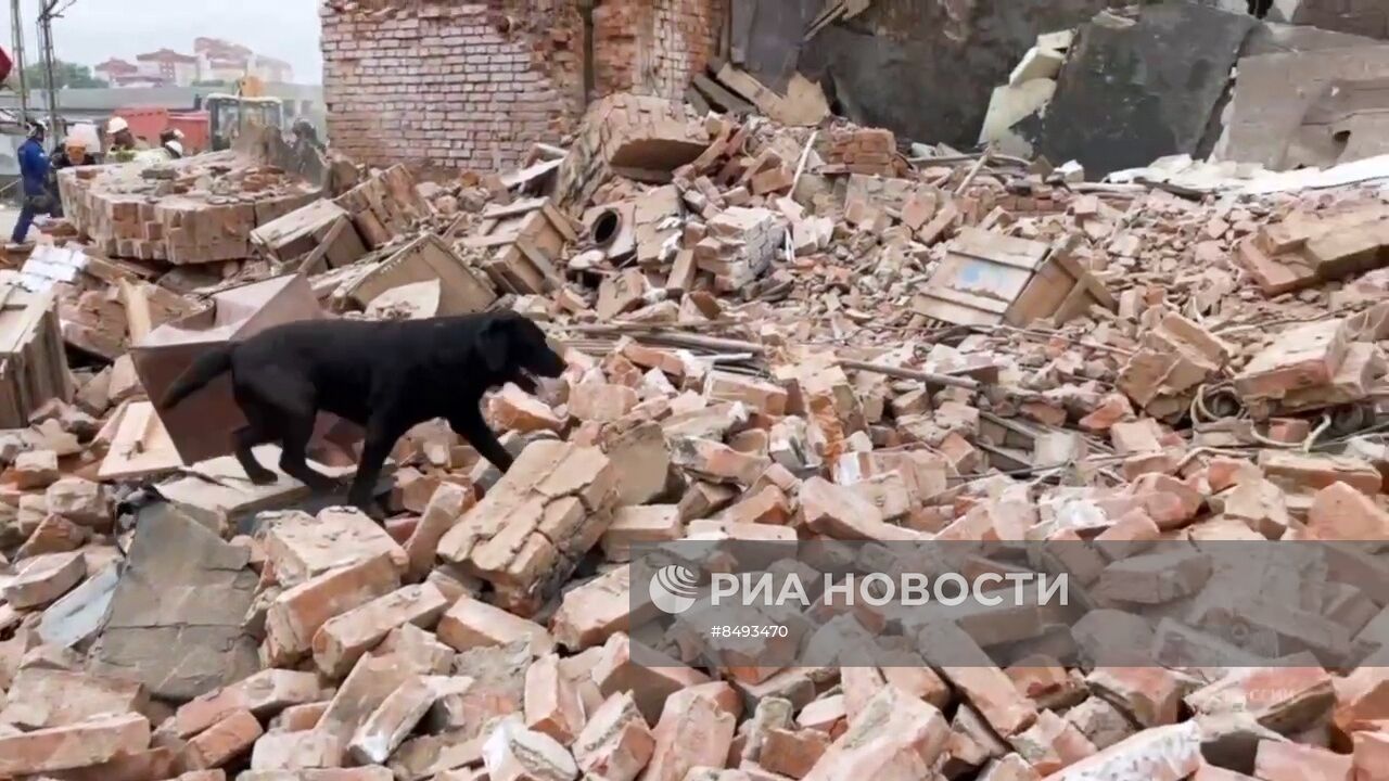 Взрыв на территории Загорского оптико-механического завода в Сергиевом Посаде